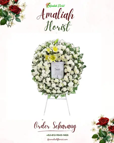 Krans Bunga Duka Gandaria Utara