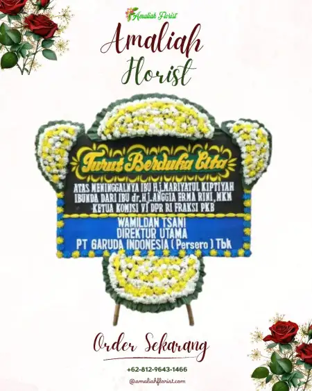 Papan Bunga Duka Gandaria Utara